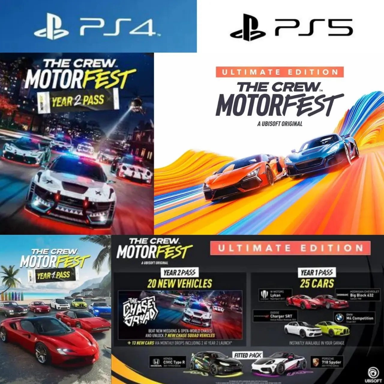 The Crew Motorfest ULTIMATE PS4/PS5: Аренда игры онлайн