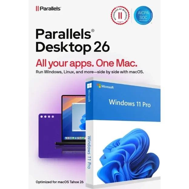 Parallels Desktop 26 Pro: Windows на Mac | Ключ онлайн