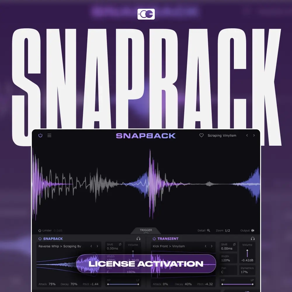 Cableguys Snapback: Ключ активации плагина для ударных