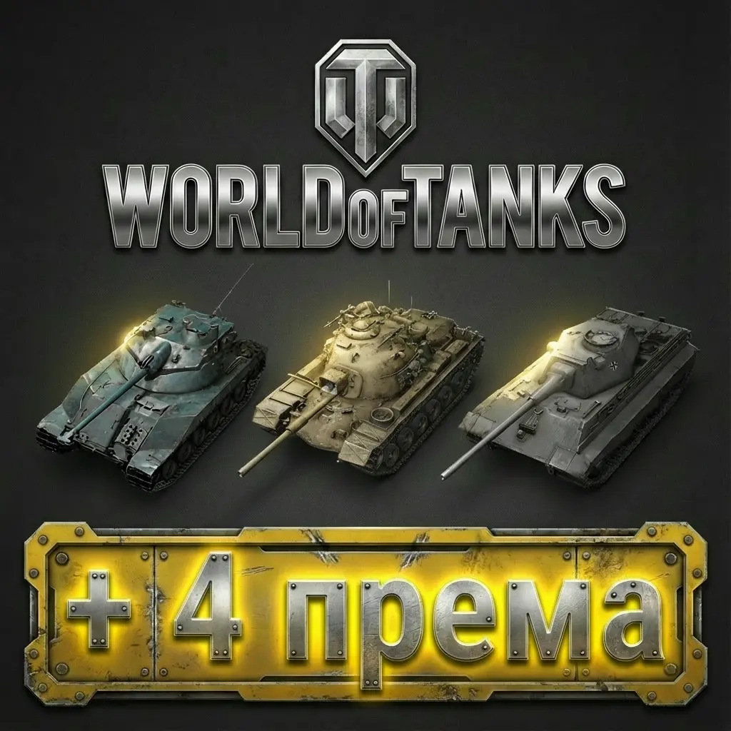 Аккаунт WOT Евро: M48, B-C 25 t, E 50 M + Премиумы