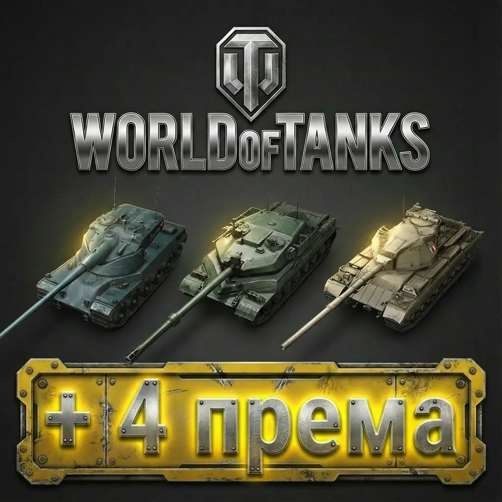 Аккаунт WoT Евро: AMX 50 B, BZ-75, Super Conqueror + Премиум