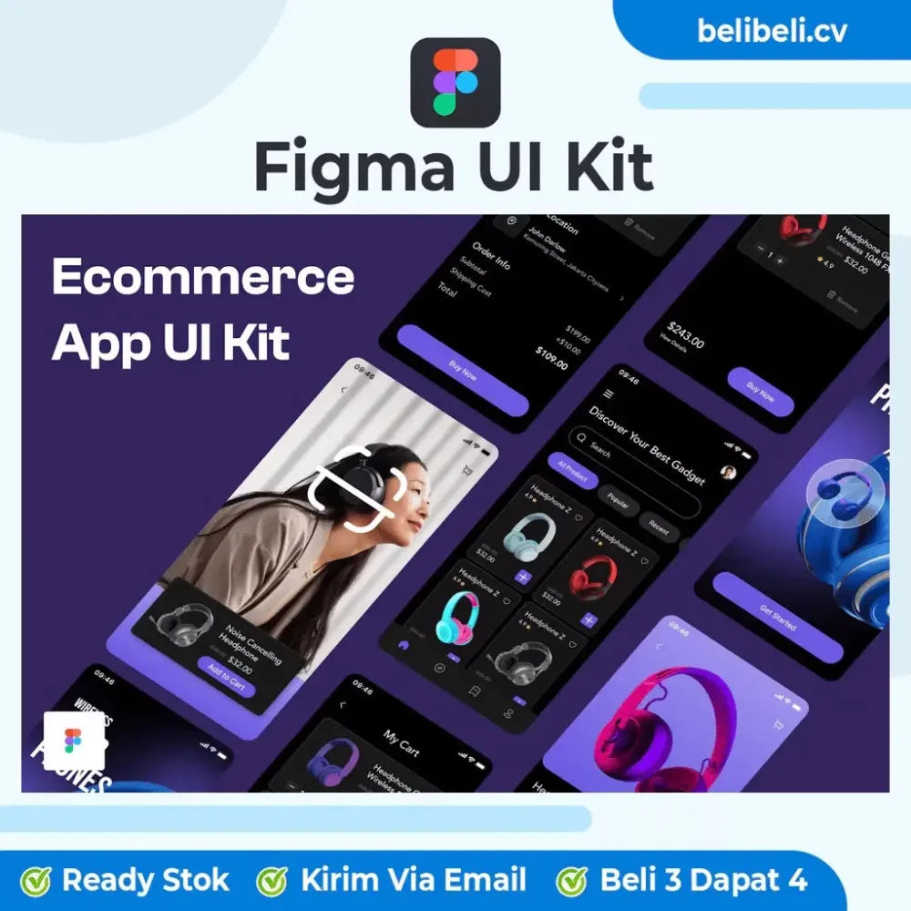 Figma UI Kit Ecommerce App: Дизайн Приложения Онлайн