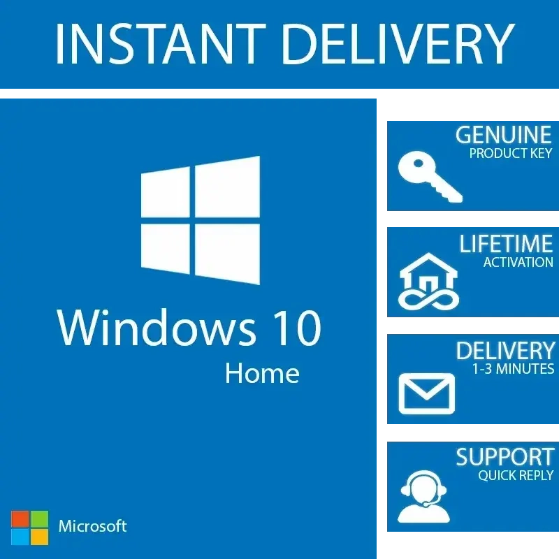 Ключ Windows 10 Домашняя | Купить онлайн | Активац...