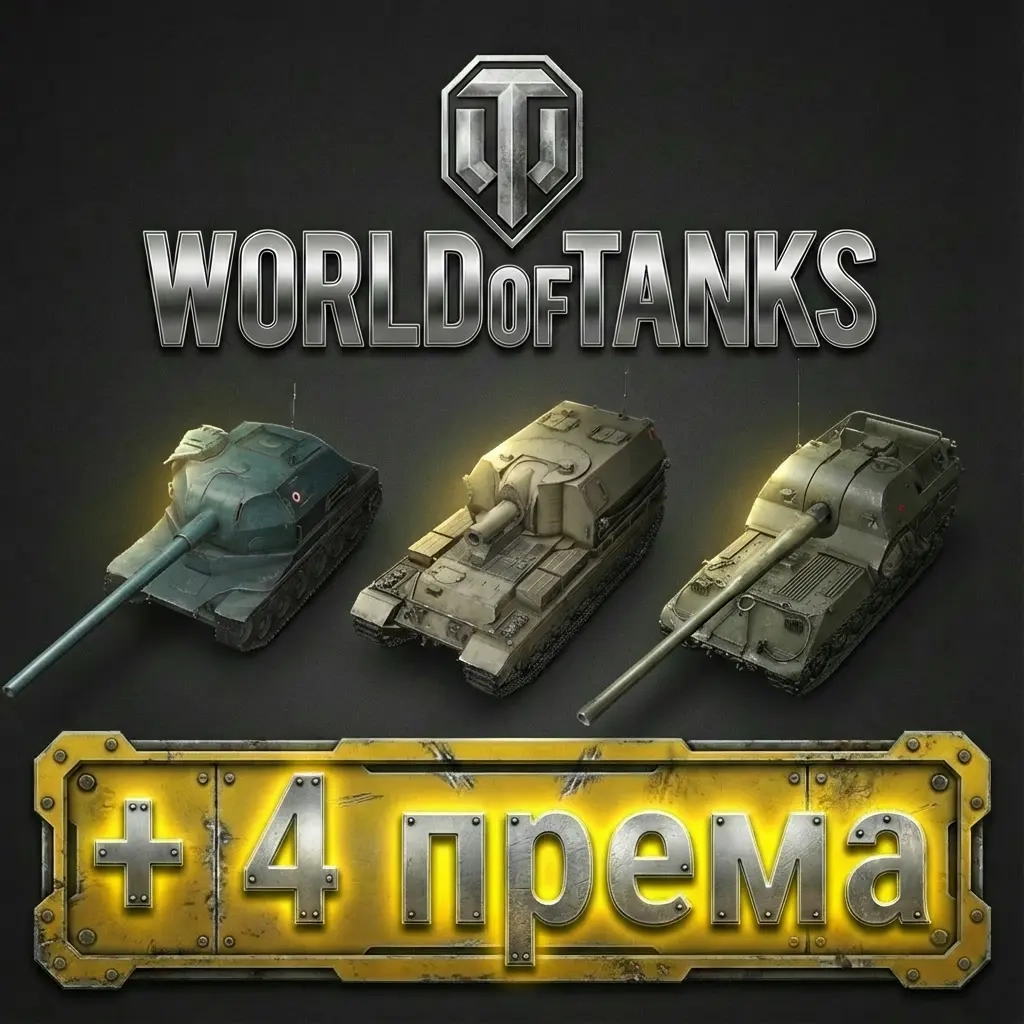 Аккаунт Wargaming EU: Топ танки + Премиум + Почта