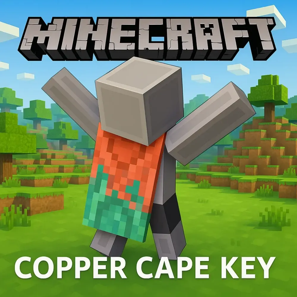 Minecraft Плащ Copper Cape | Java/Bedrock | Region Free Key