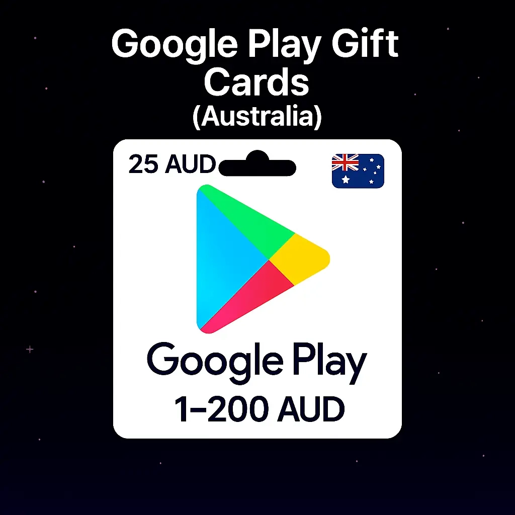 Google Play Gift Card Австралия: Купить код 1-200 AUD онлайн
