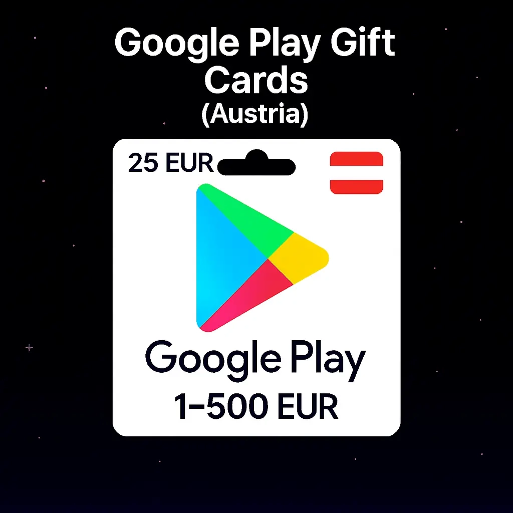 Google Play Gift Card Австрия (EUR) | Купить онлайн