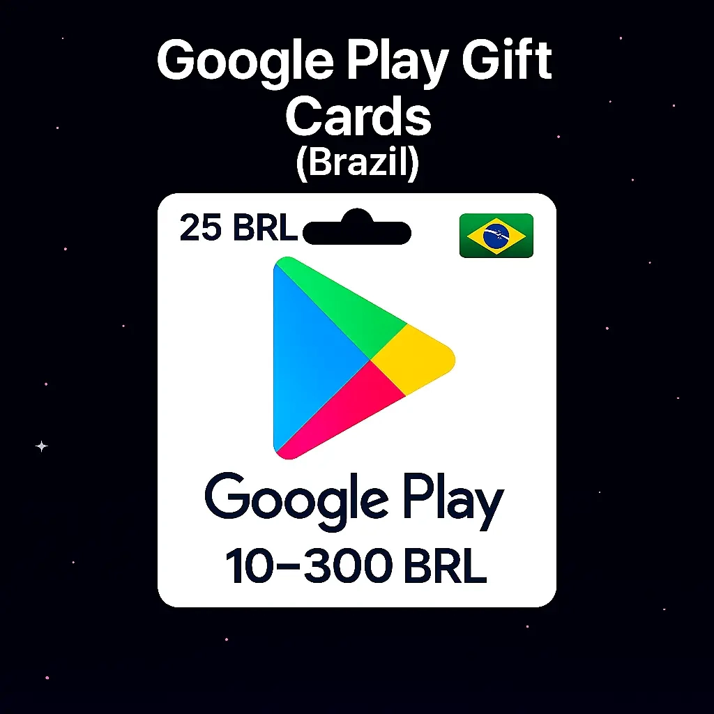 Google Play Gift Card Brazil 10-300 BRL | Купить онлайн