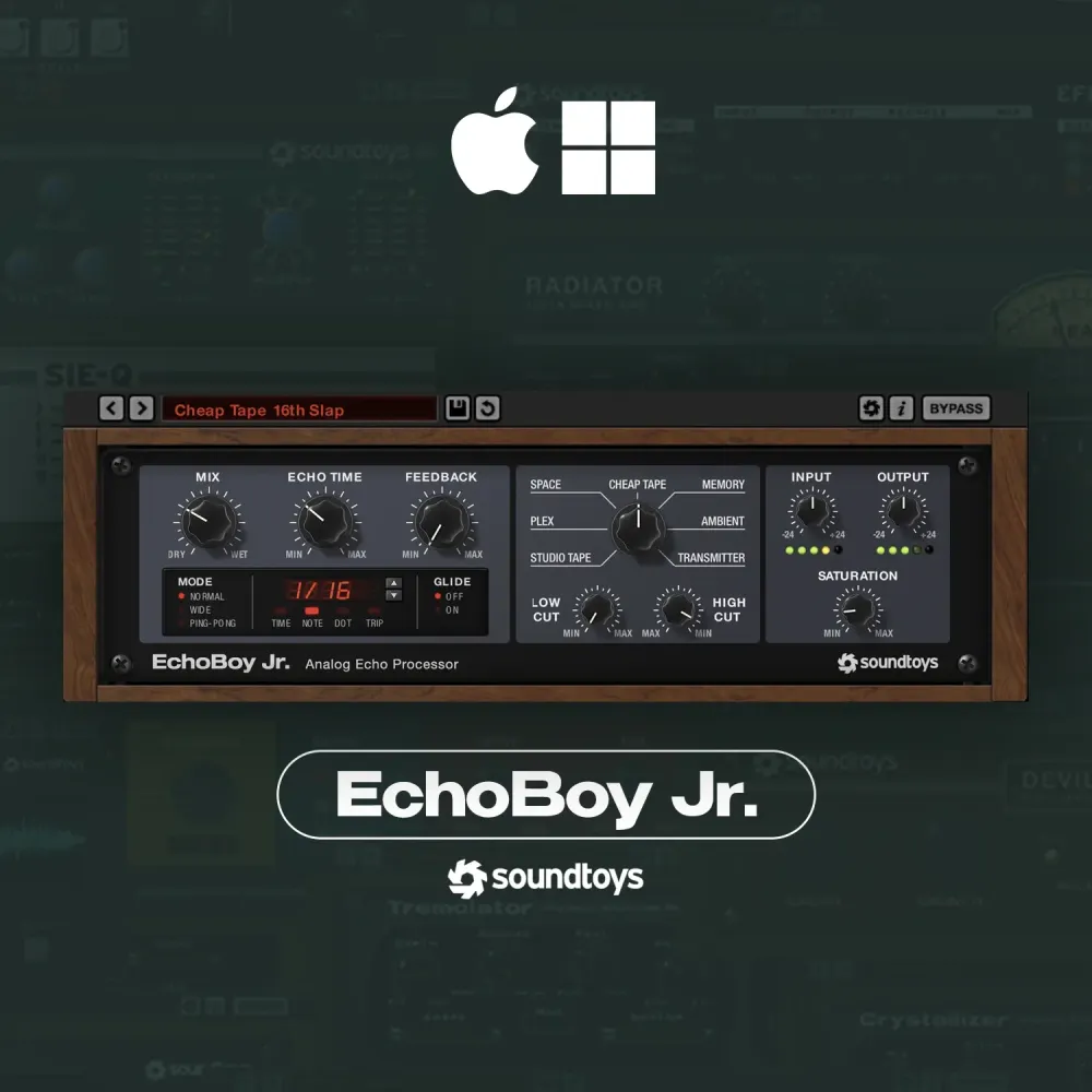 SoundToys EchoBoy Jr. | Купить плагин эхо онлайн