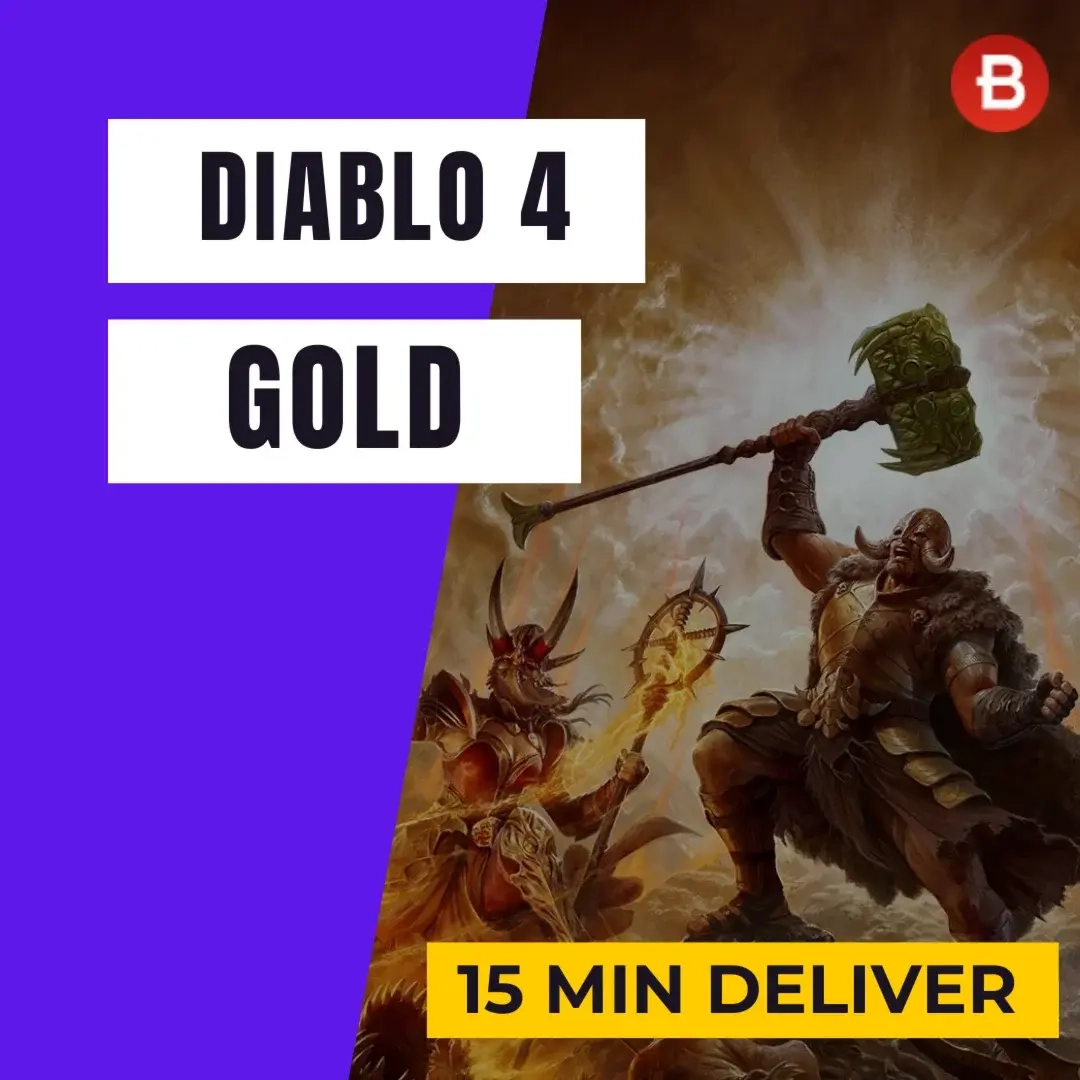 Золото Diablo 4: Быстро, Надежно, Онлайн | Diablo 4 Gold