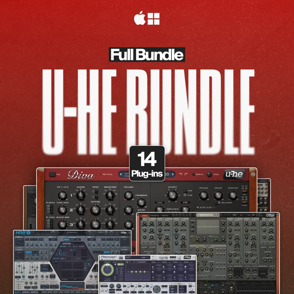 U-he All Plugins Bundle | Лицензия VST MacOS/Windows