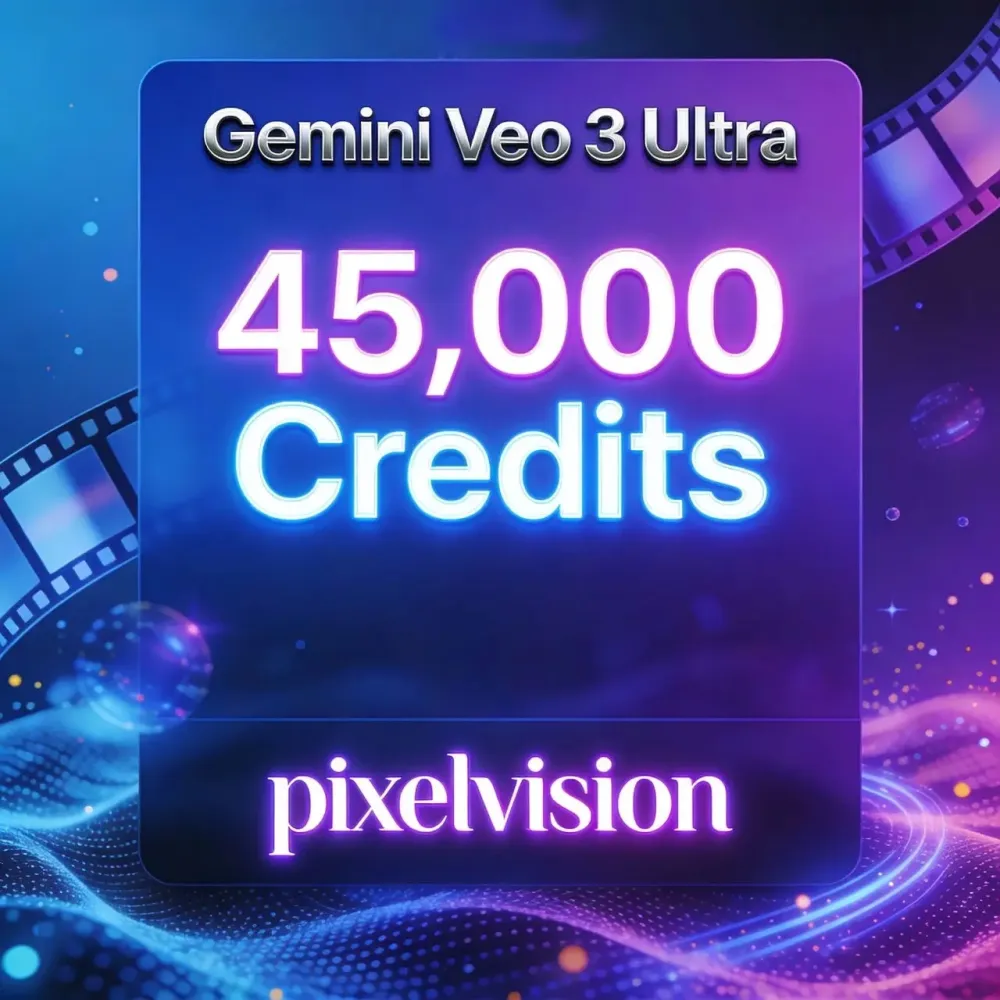 Google Veo 3 Ultra: Аккаунт ИИ, 45000 Кредитов | Онлайн