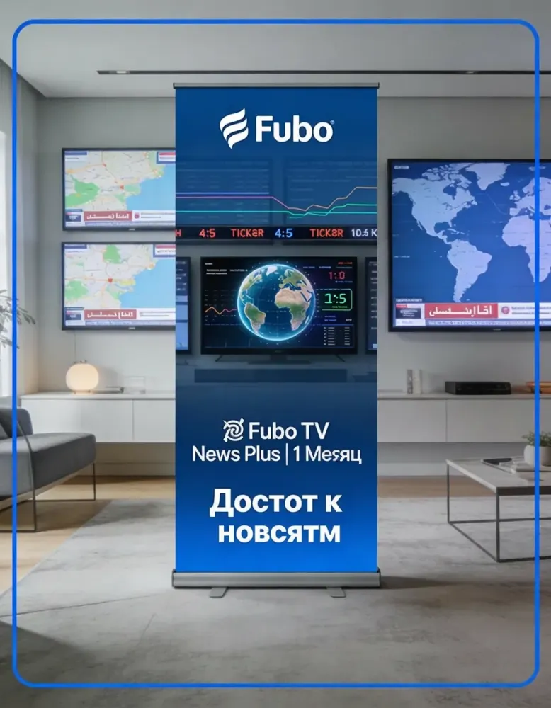 Fubo TV News Plus: Подписка на 1 месяц | Аккаунты