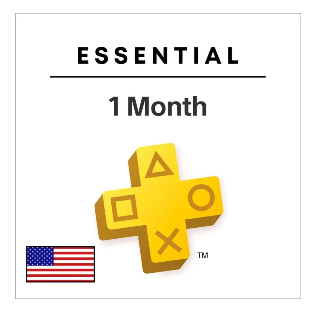 PS PLUS Essential 1 мес (США) - Подписка Онлайн
