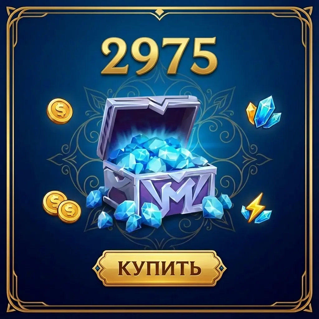 Алмазы Mobile Legends (2500+475) по ID | Россия