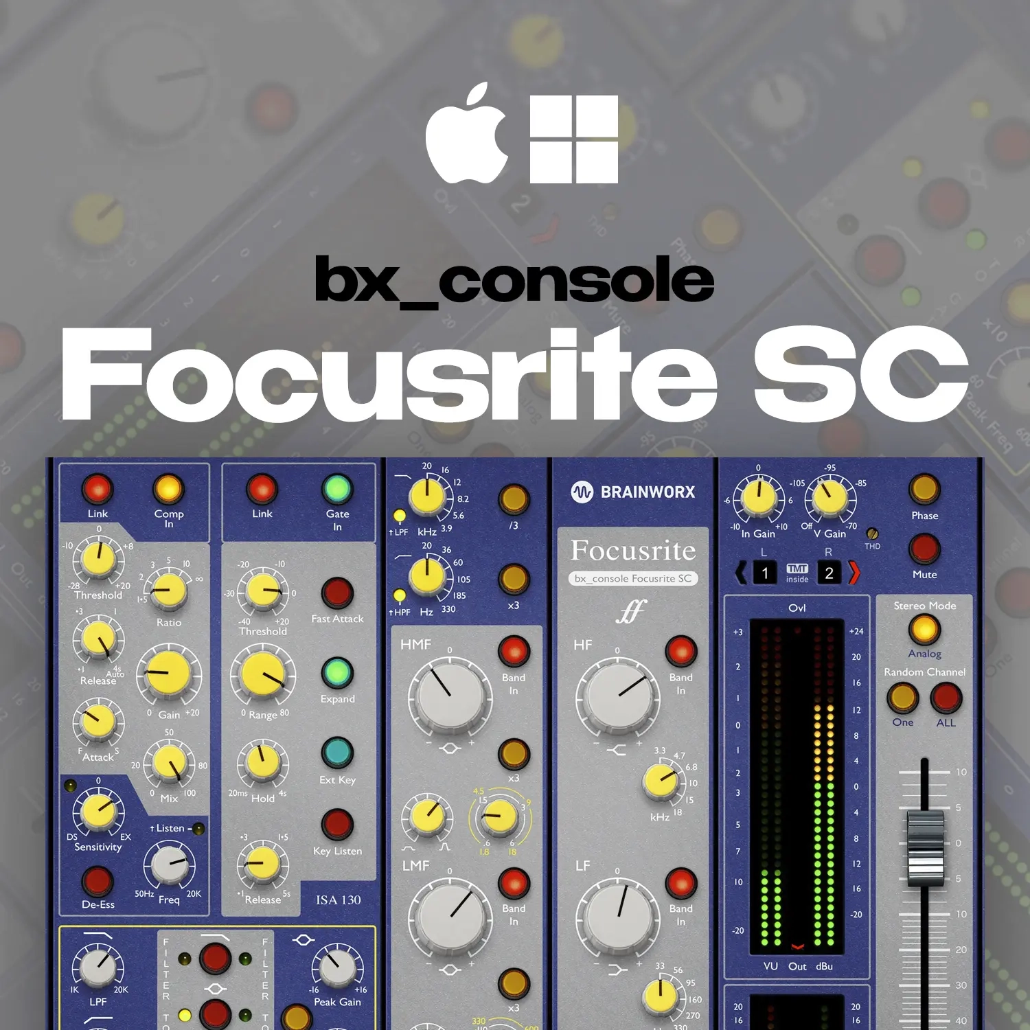 Brainworx bx_console Focusrite SC | Лицензия онлайн