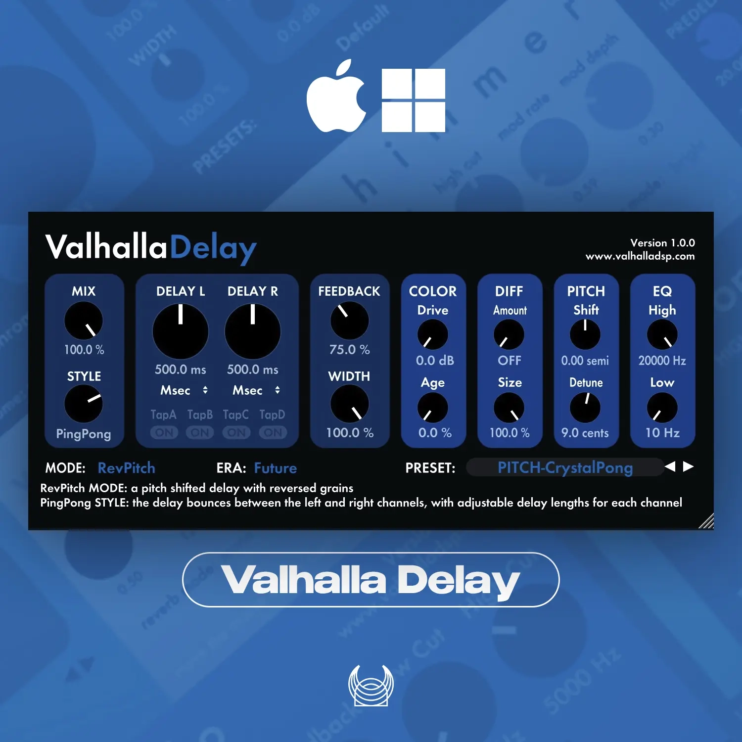 Valhalla Delay | Лицензия | Ключ | Онлайн | Купить...