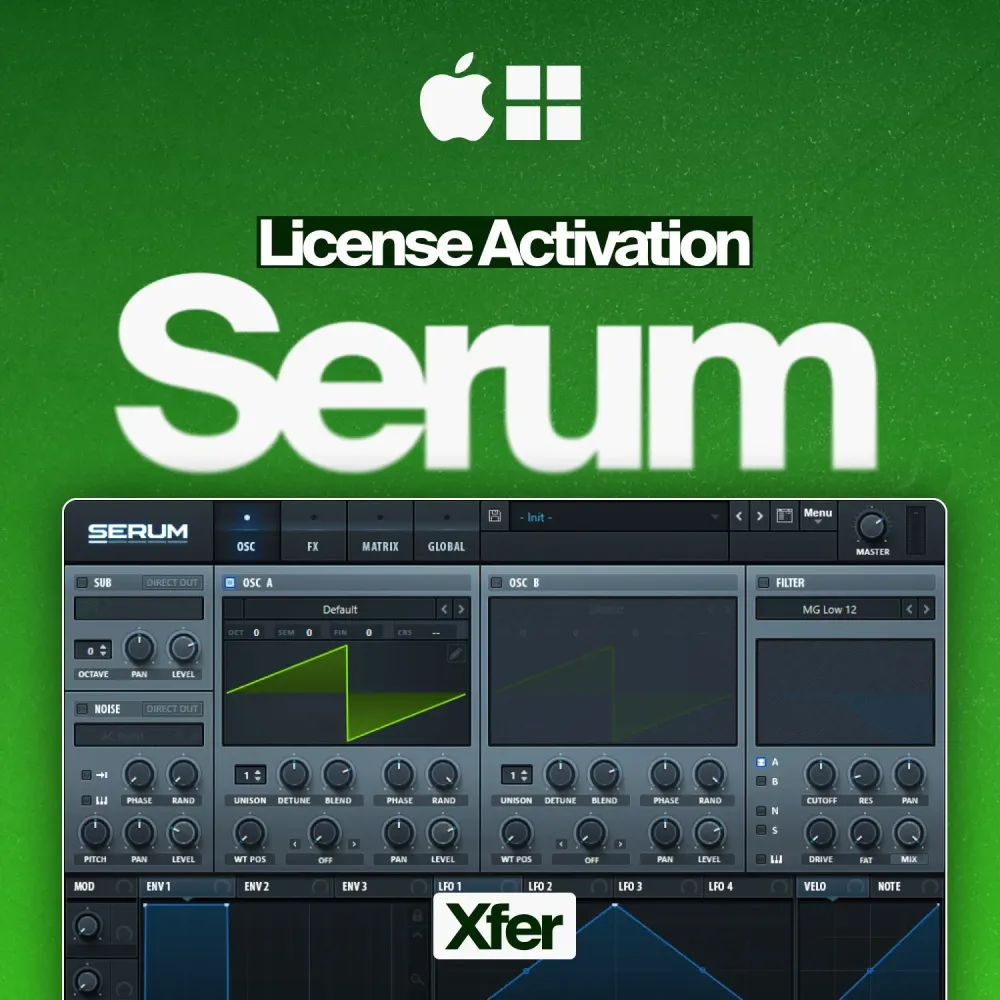 Xfer Serum: Пожизненная Лицензия | Ключи | Онлайн