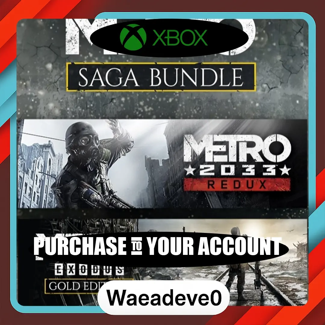 Metro Saga Bundle Xbox | Купить игру на аккаунт