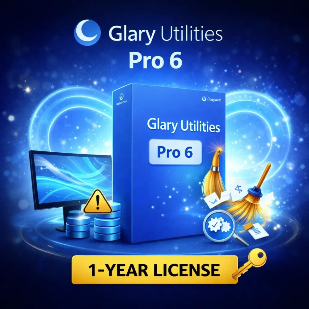 Glary Utilities Pro 6: Ключ активации на 1 год | Онлайн