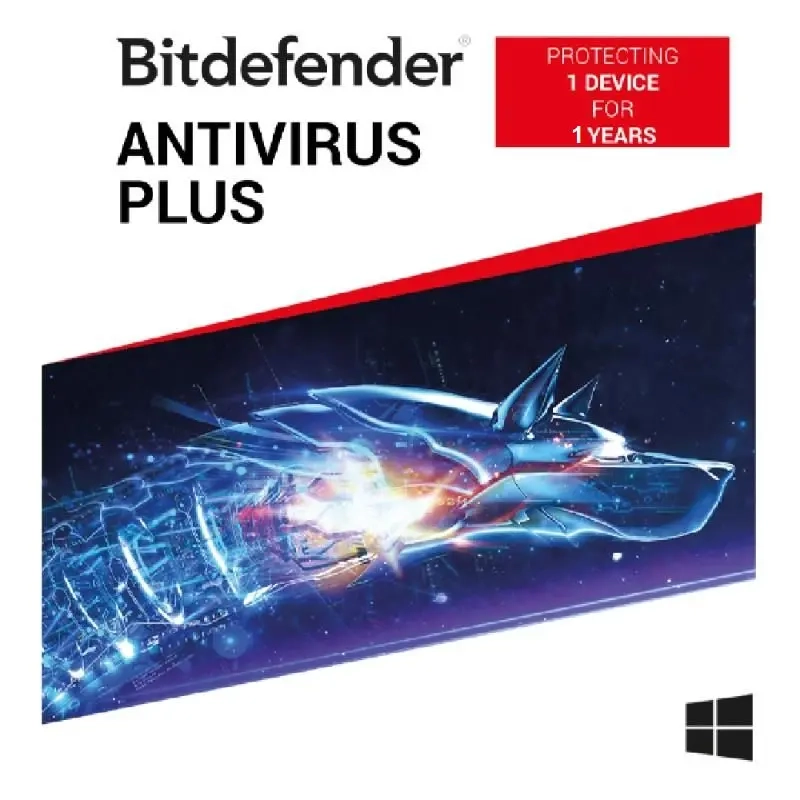 Bitdefender Antivirus Plus: Ключ активации на 1 го...