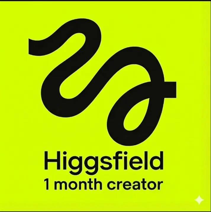 Higgsfield AI Creator: 6000 Кредитов | Подписка Он...