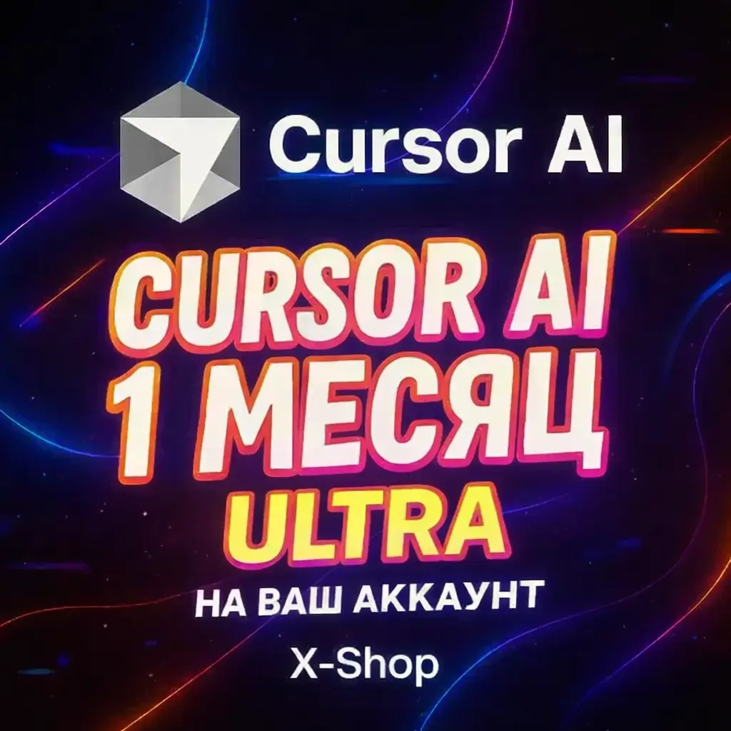 Cursor AI Pro Ultra | 1 месяц | Подписка на Ваш ак...