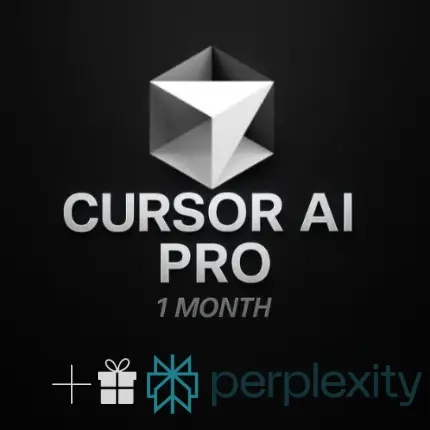 Cursor AI Pro + Perplexity: Аккаунт на 1 мес | Онл...