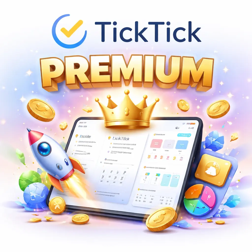 TickTick Premium подписка на 12 месяцев | Активаци...