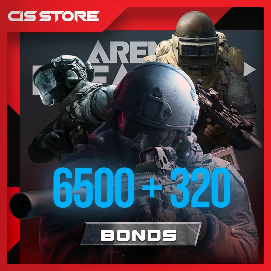 Arena Breakout Mobile: 6500+320 Облигации | По ID