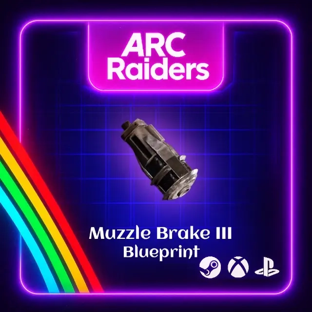 ARC Raiders: Чертеж MUZZLE BRAKE III Blueprint - Купить Онлайн
