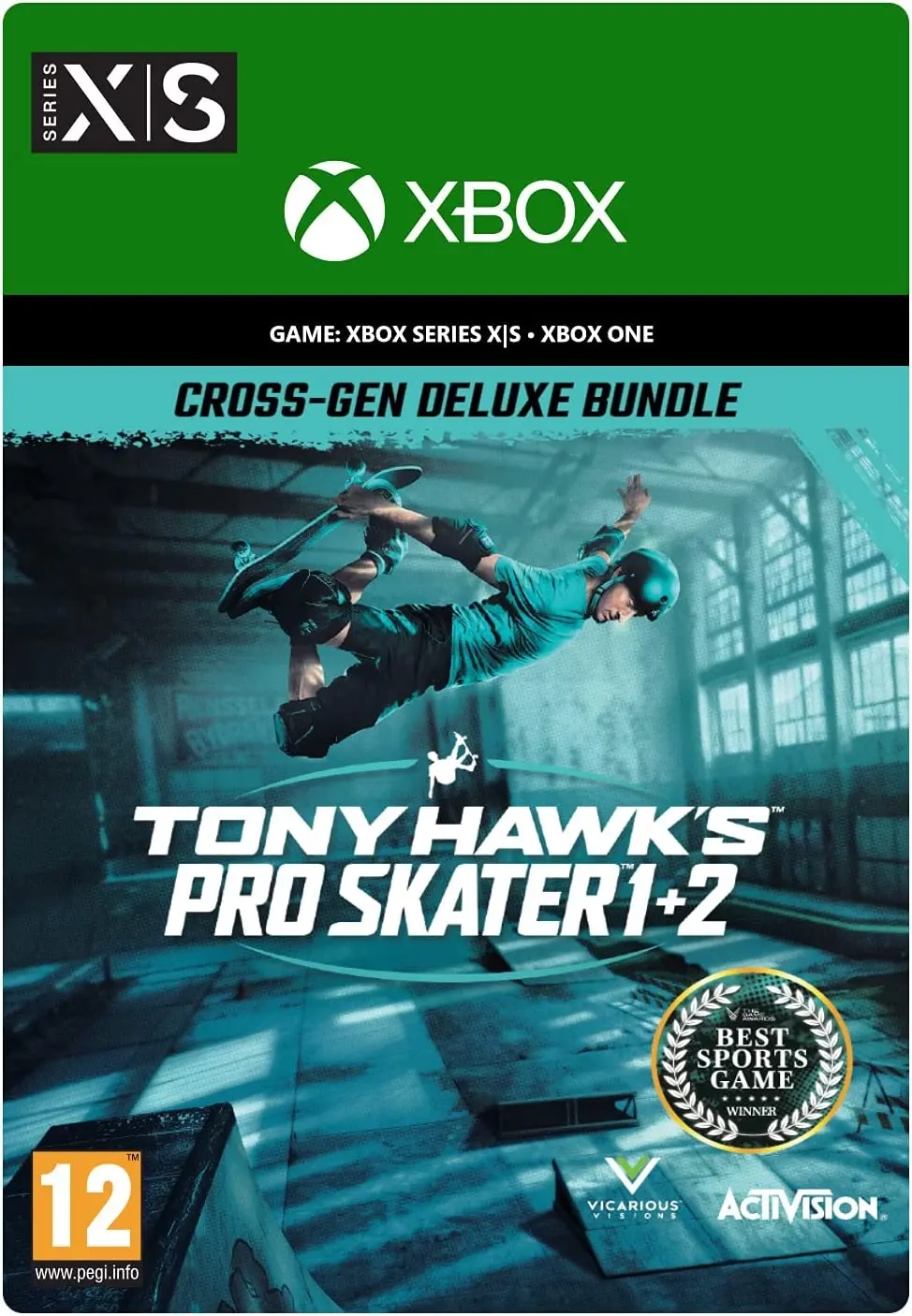 Tony Hawk's Pro Skater 1+2 Deluxe Xbox Key (USA)