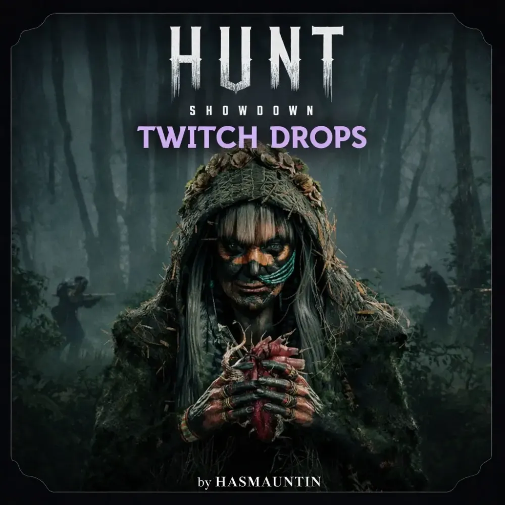 Twitch Drops Октябрь 2024: Охотник + 27 наград