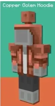 Hoodie Copper Golem: Скин Minecraft Bedrock | Ключ Онлайн
