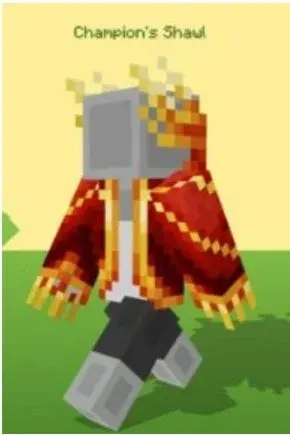 TikTok Champion Shawl: Ключ Активации Minecraft Be...