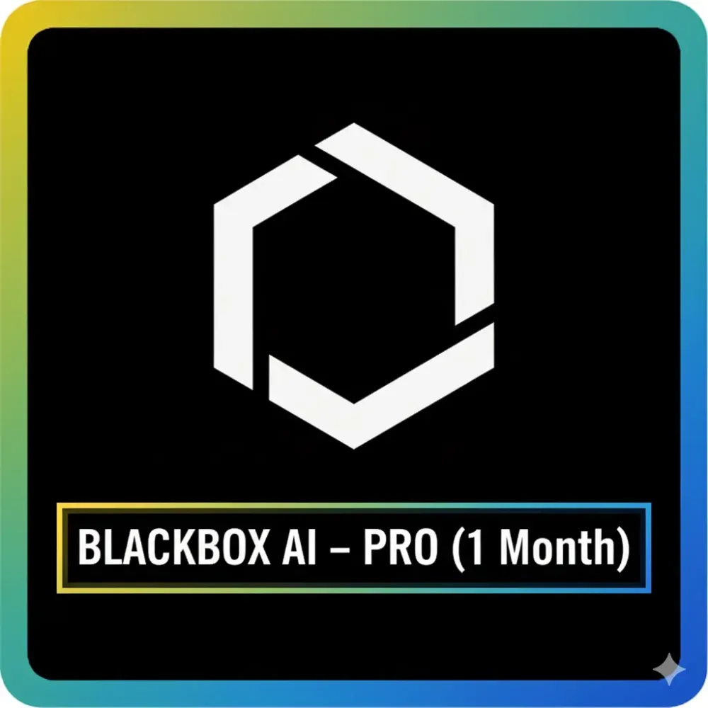 BLACKBOX AI PRO: Ваш ИИ-помощник в кодировании (1 мес)