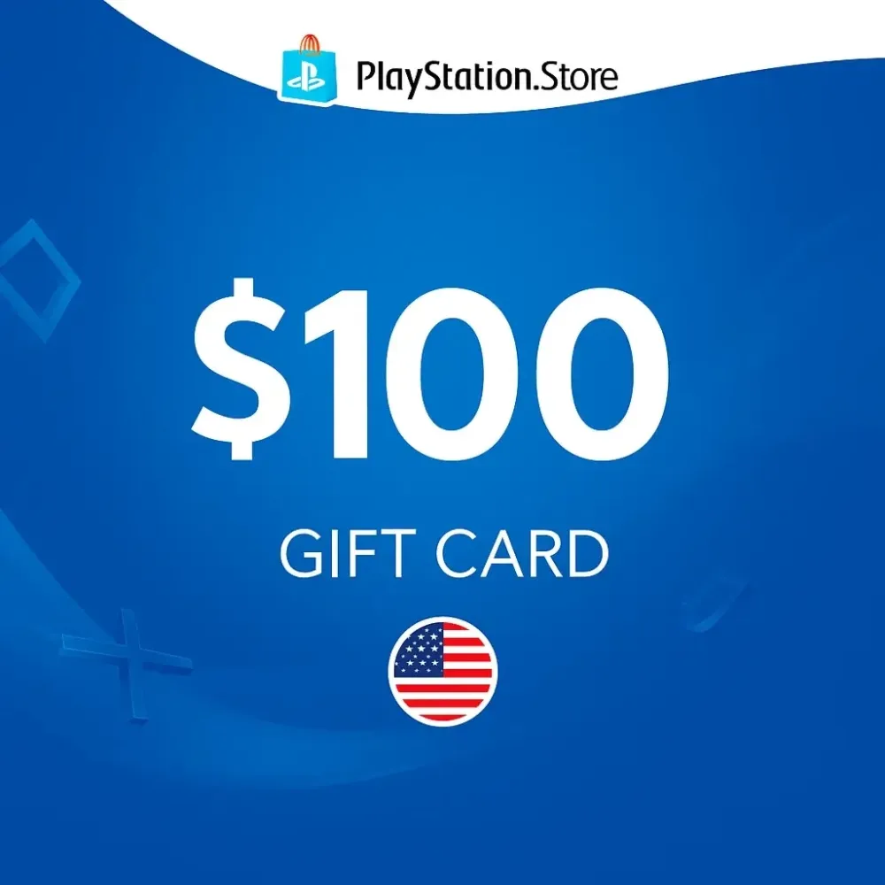 Карта пополнения PSN США 100 USD | PlayStation Network