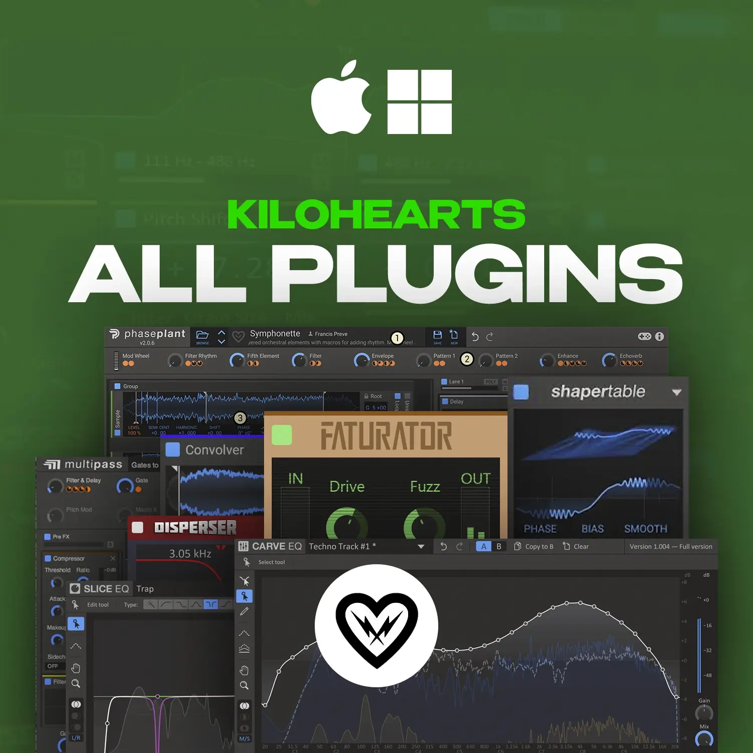 Kilohearts Complete Bundle: Пожизненная Лицензия | Онлайн