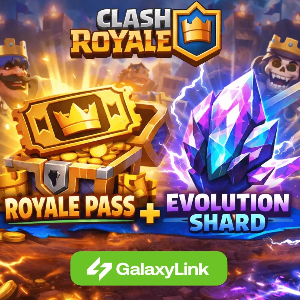 Clash Royale: Royale Pass + Полная Эволюция x6 | Комбо-набор