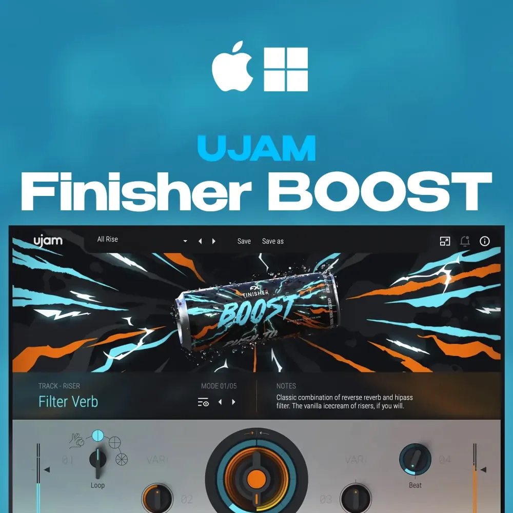UJAM Finisher BOOST: Плагин VST/AU (Ключ, Онлайн)