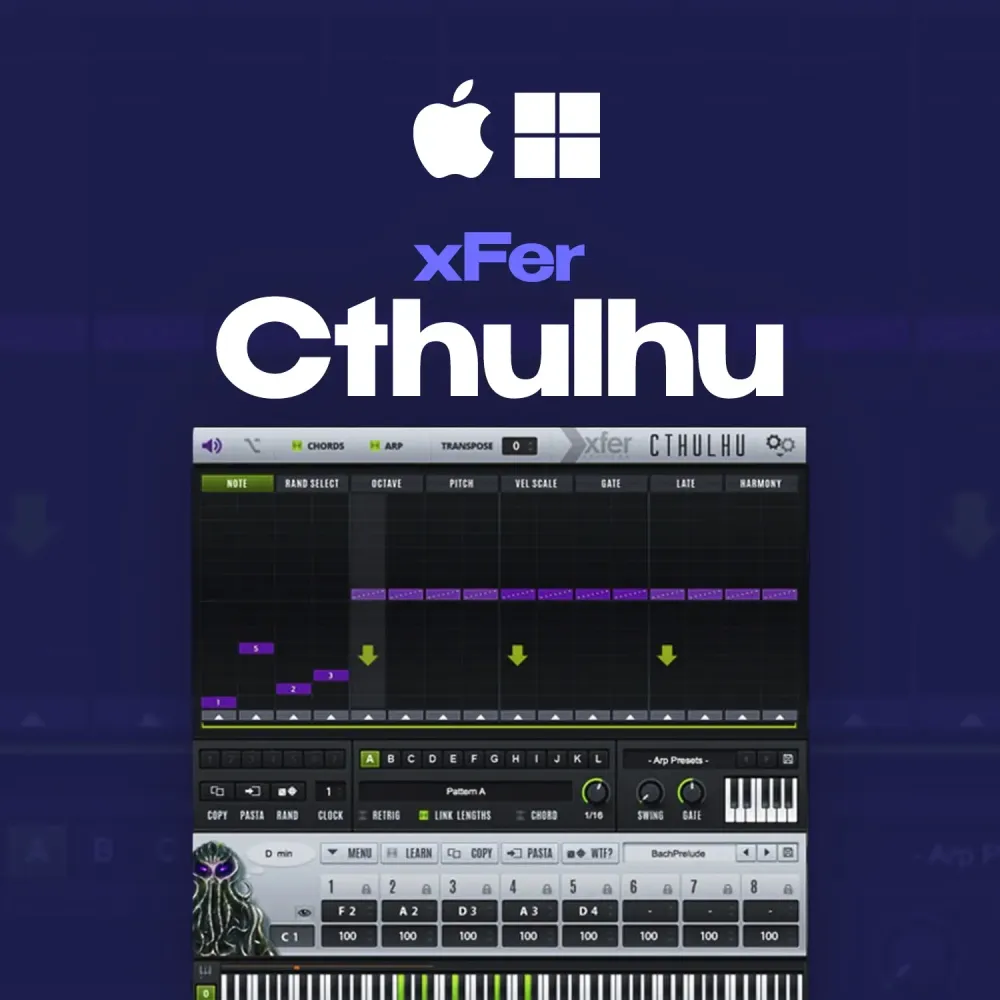 Cthulhu xFer: MIDI-плагин | Ключи | Онлайн