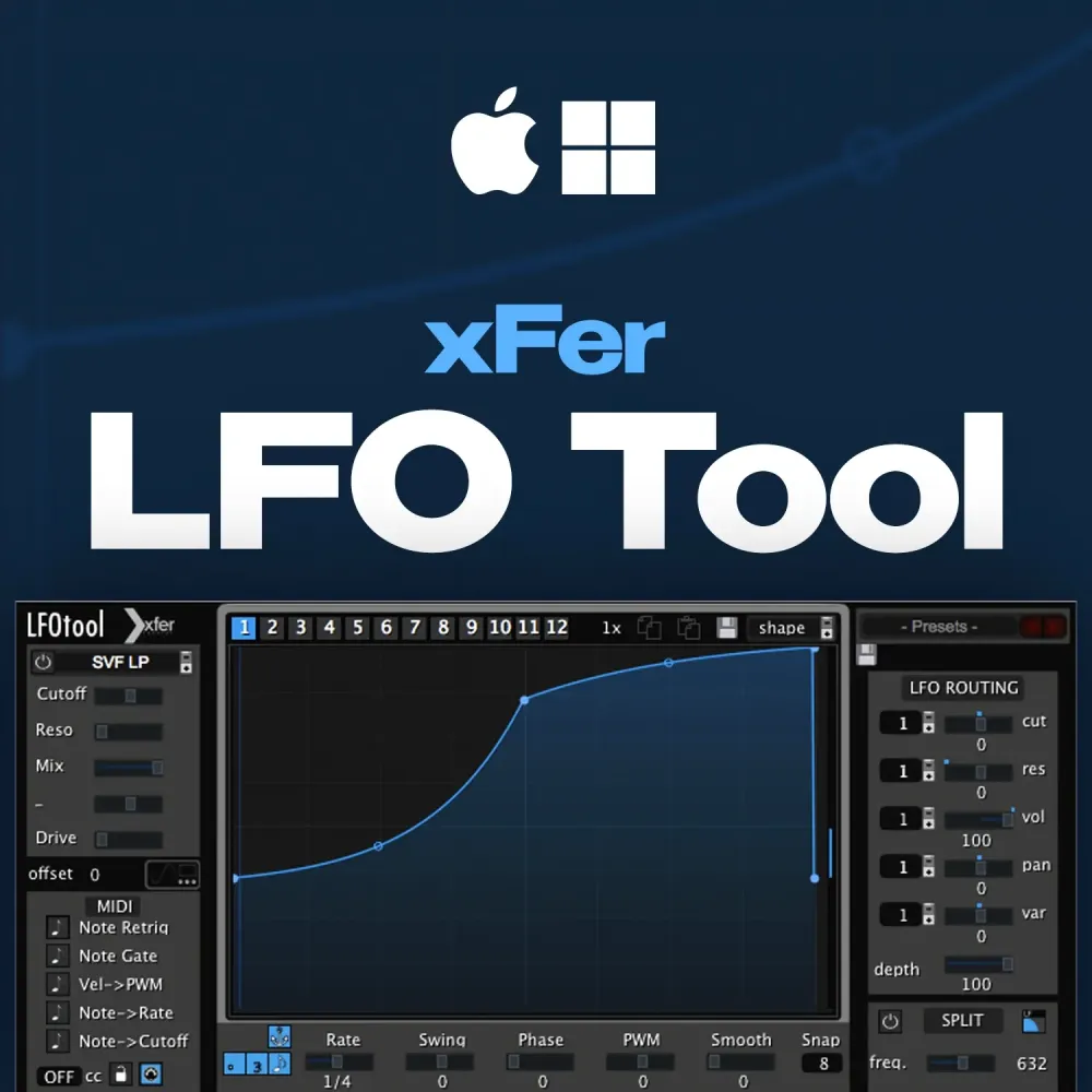 LFO Tool xFer | Пожизненная лицензия | Купить онлайн