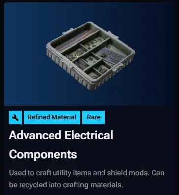 ARC Raiders: Advanced Electrical Components x5 | Снаряжение Онлайн