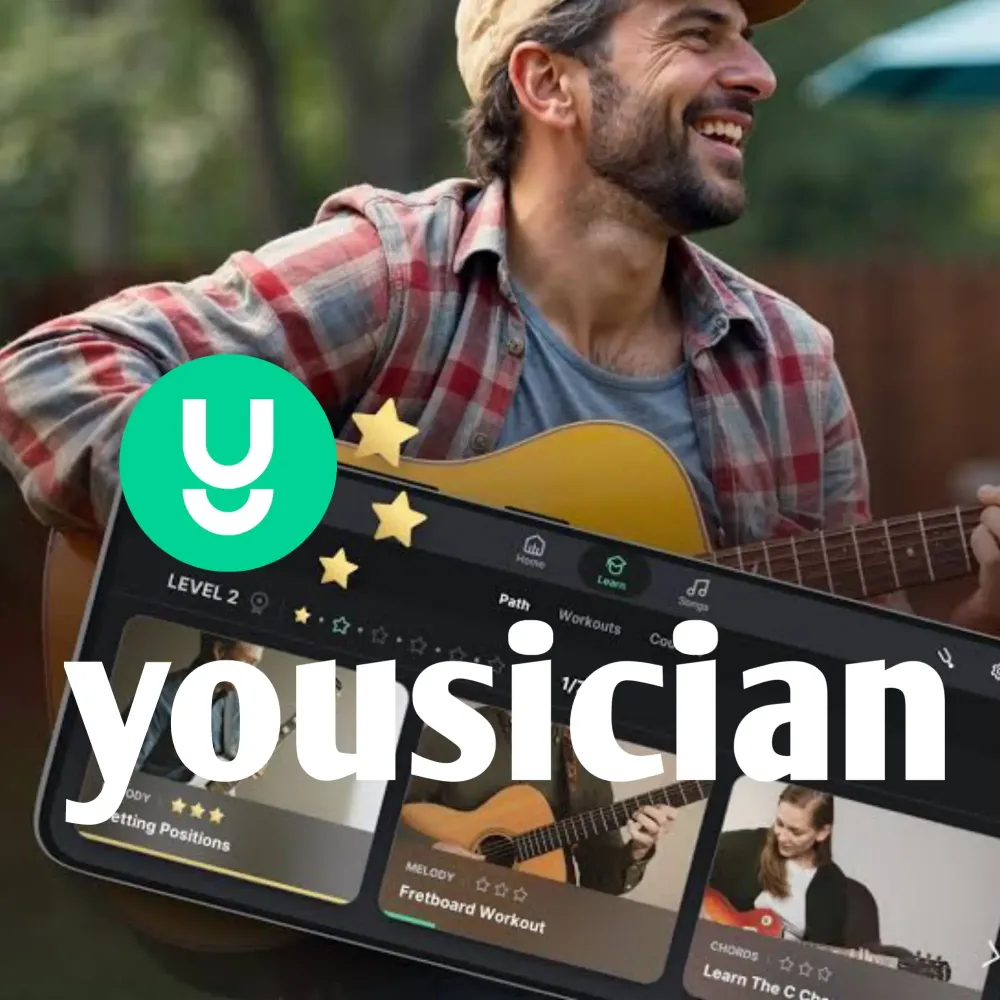 Yousician Premium+: Обучение музыке | Услуги активации
