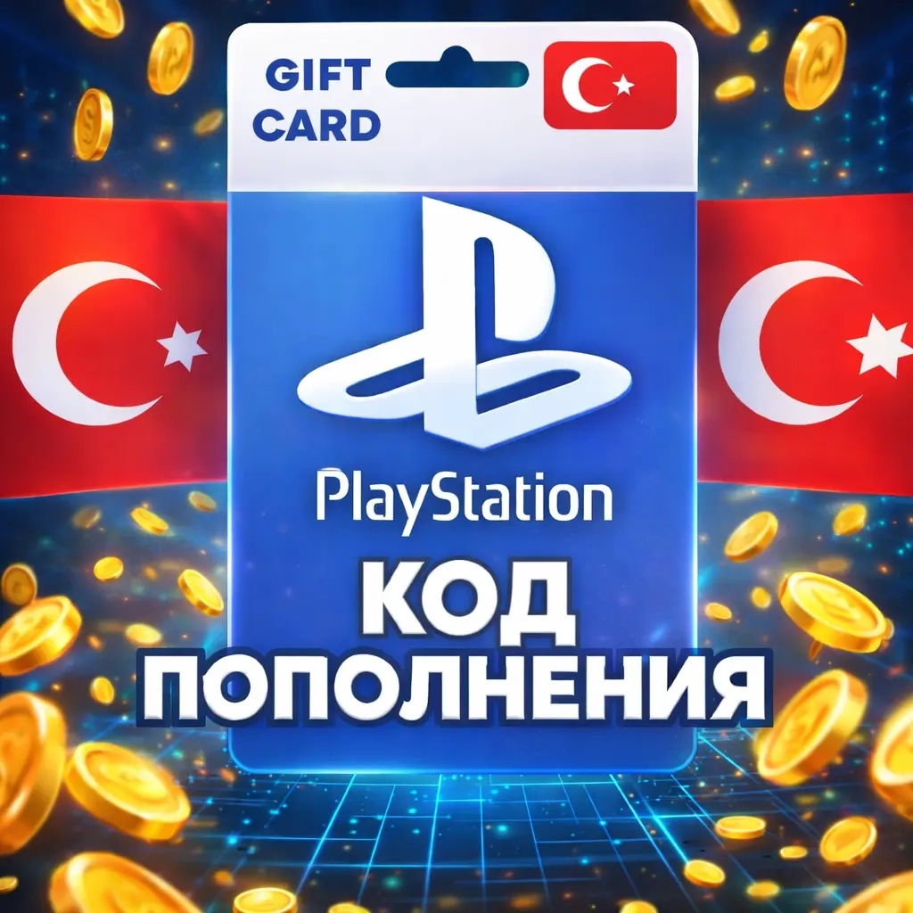 PlayStation карта (PSN) 250-10000 TR | Турция | Ключ активации