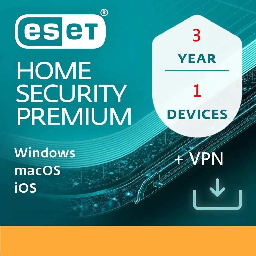 ESET HOME Security Premium + СПЕЦ ПО ключ на 3 года | Онлайн