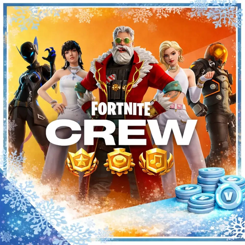 Fortnite Crew + 1000 В-Баксов | Epic Games | Онлай...