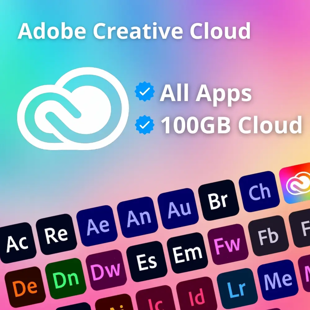 Adobe CC All Apps 3 мес | Все приложения | Онлайн
