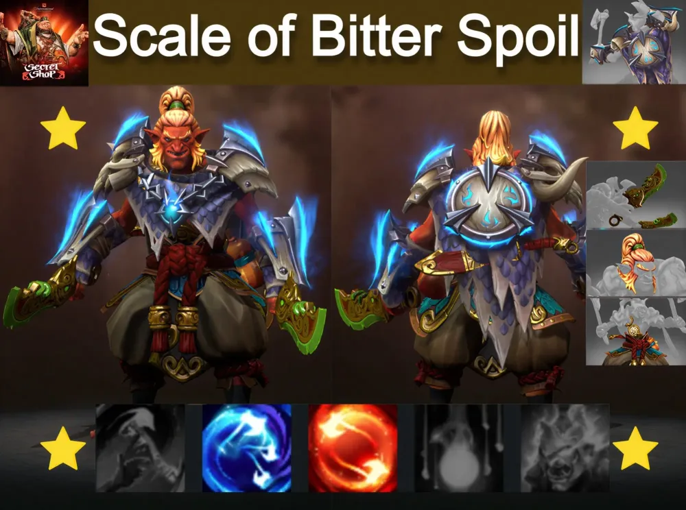 Сет Scale of Bitter Spoil + Imperious Command Troll Warlord