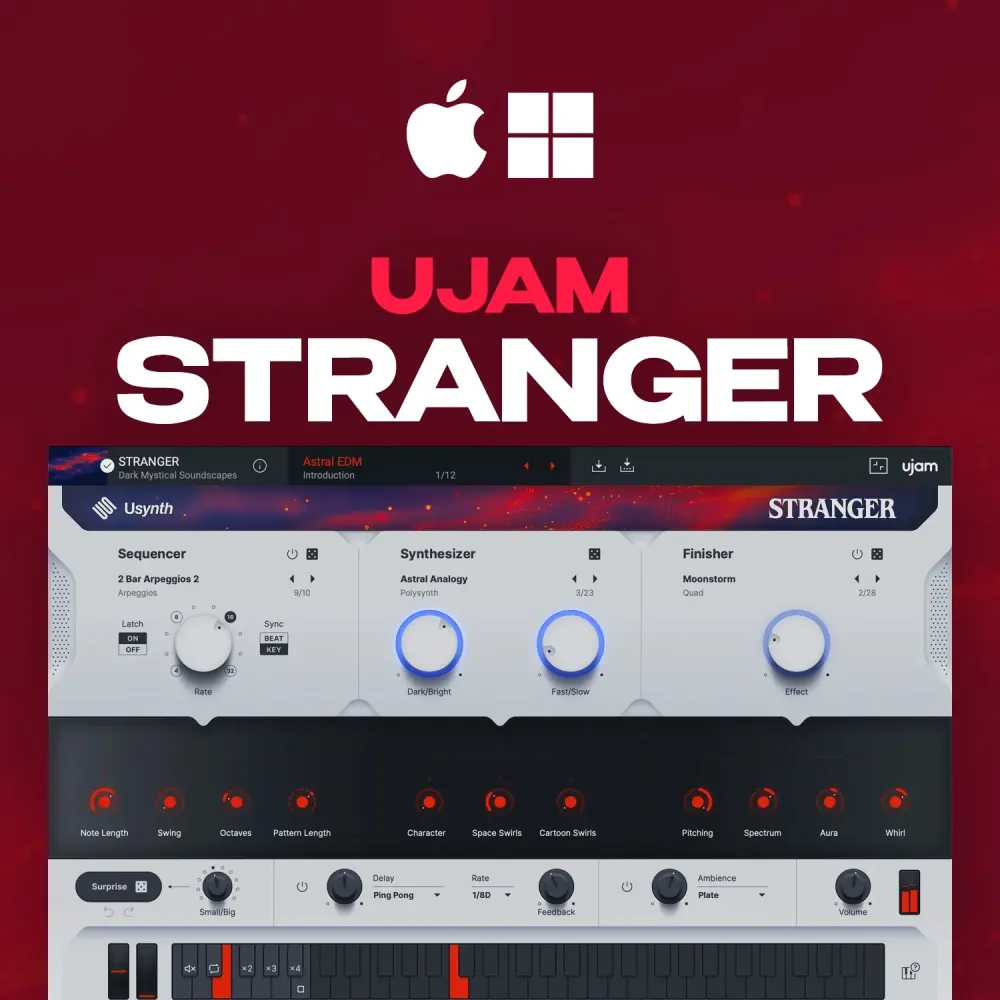 UJAM Usynth STRANGER: Купить лицензионный ключ онлайн